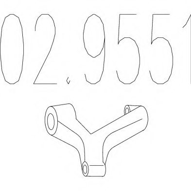 MTS 02.9551 Rubber Buffer, silencer
